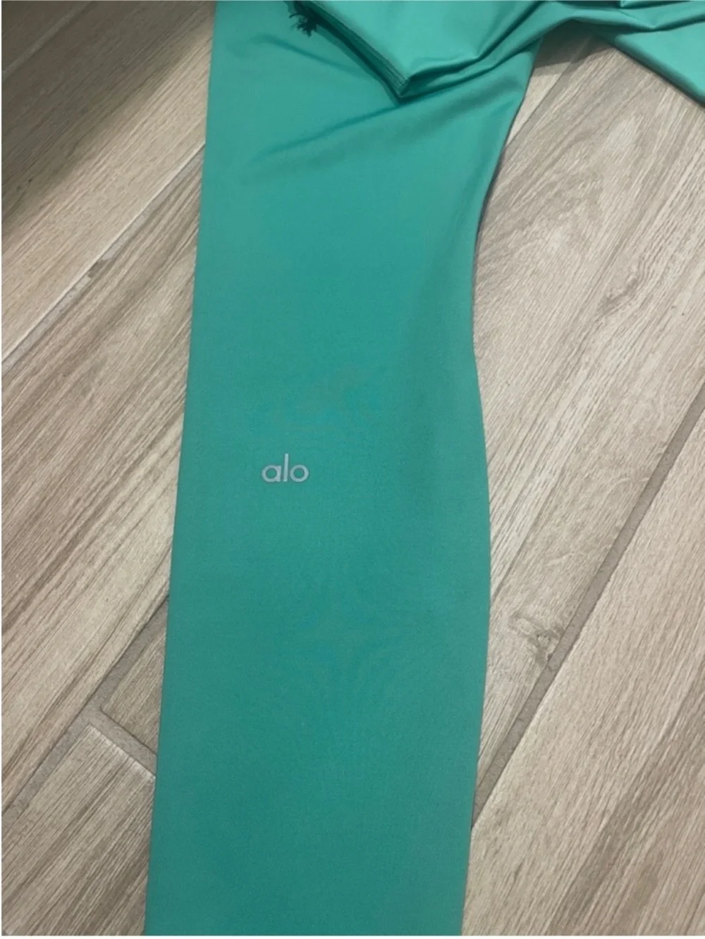 NWT Alo Yoga 7/8 High-Waist Airlift Leggings Lettuce Green Sz L 12-14 W51314R